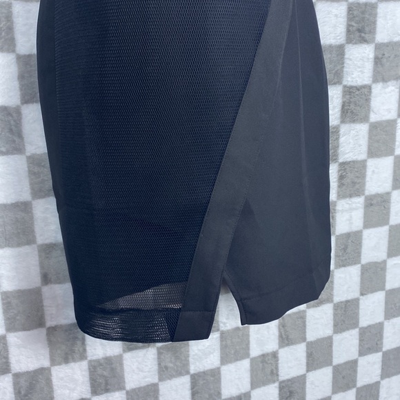 INA mini dress open waist cocktail homecoming s black - Picture 2 of 6